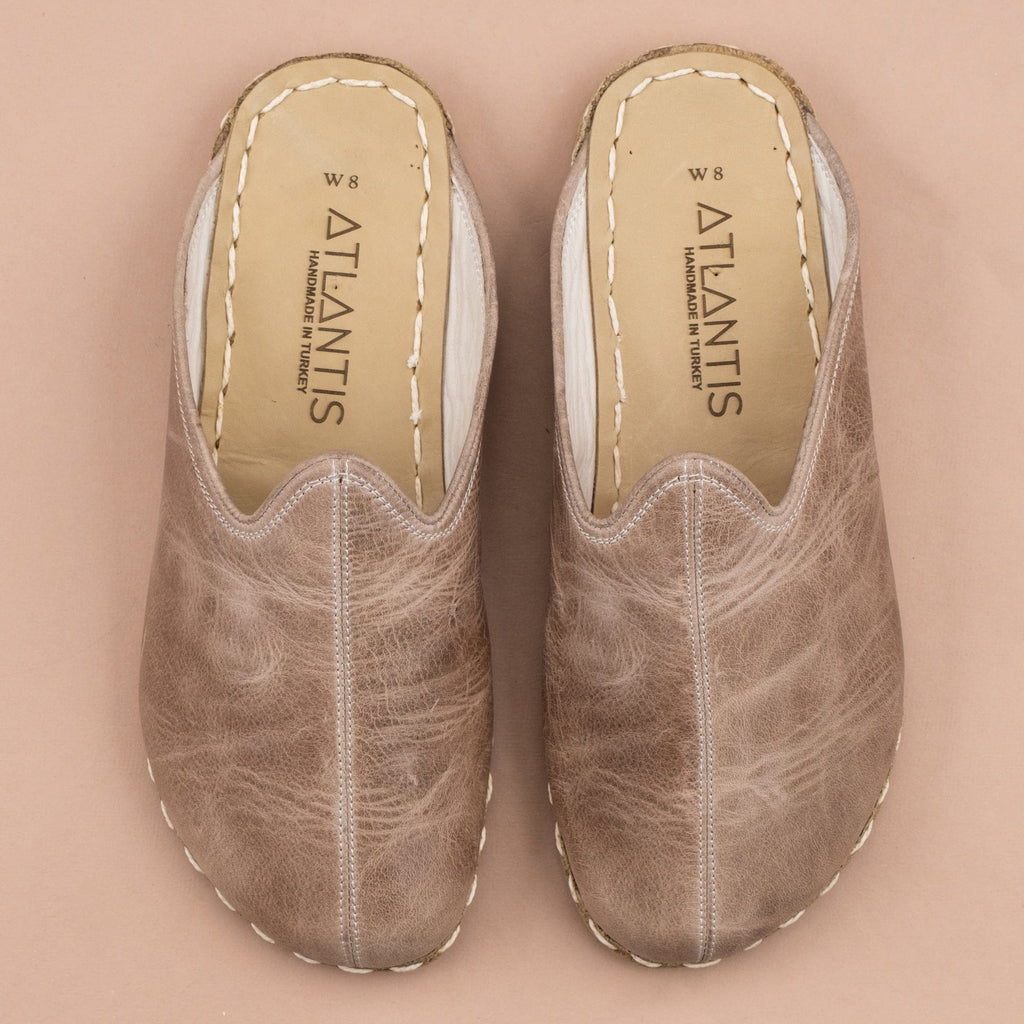 Women's Tan Barefoot Slippers