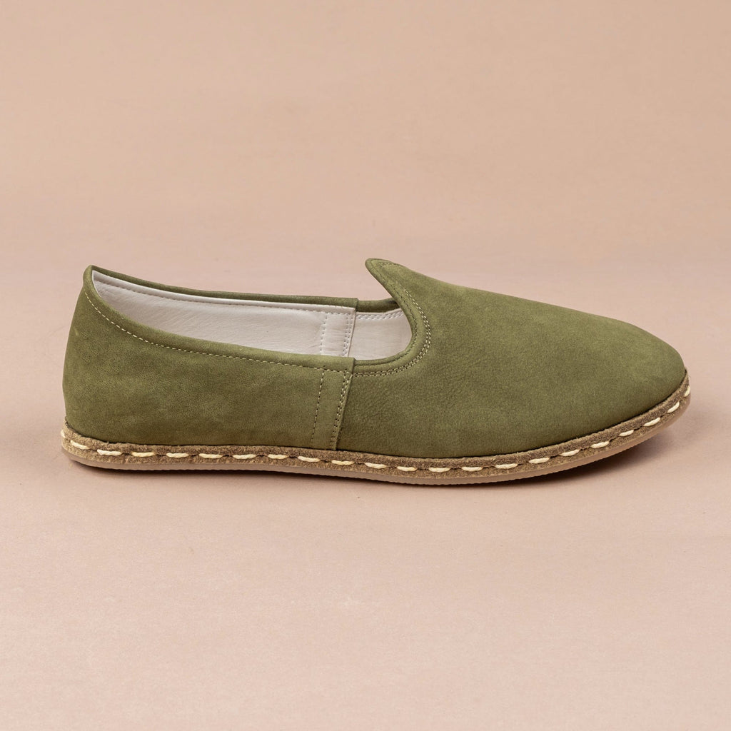 Women's Olive Nubucks