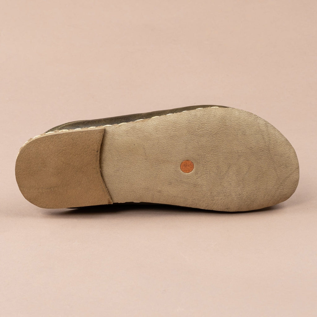 Women's Green Barefoot Slippers