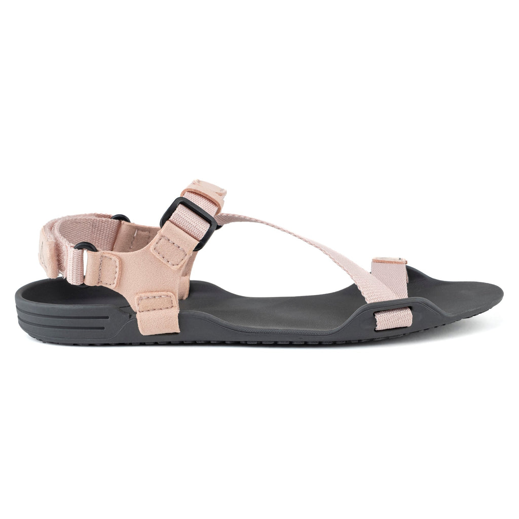 Men's Pink and Black Terra Barefoot Sandals