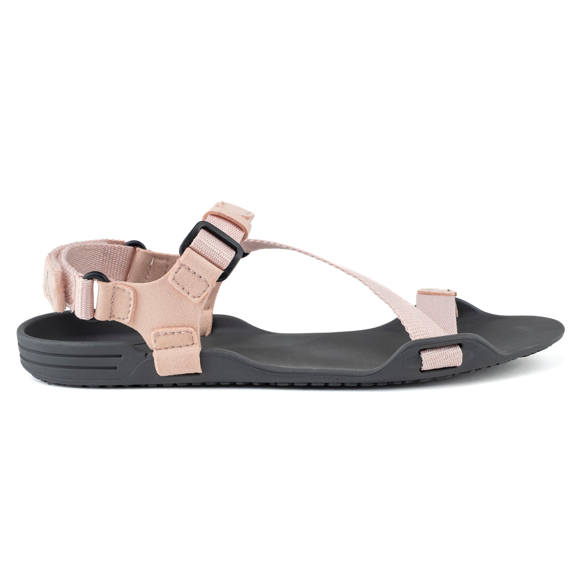 Women's Pink and Black Terra Barefoot Sandals