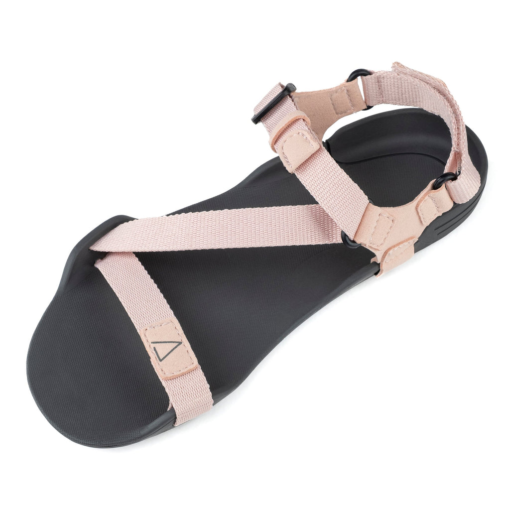 Women's Pink and Black Terra Barefoot Sandals
