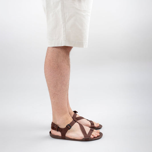 Men's Brown Terra Barefoot Sandals
