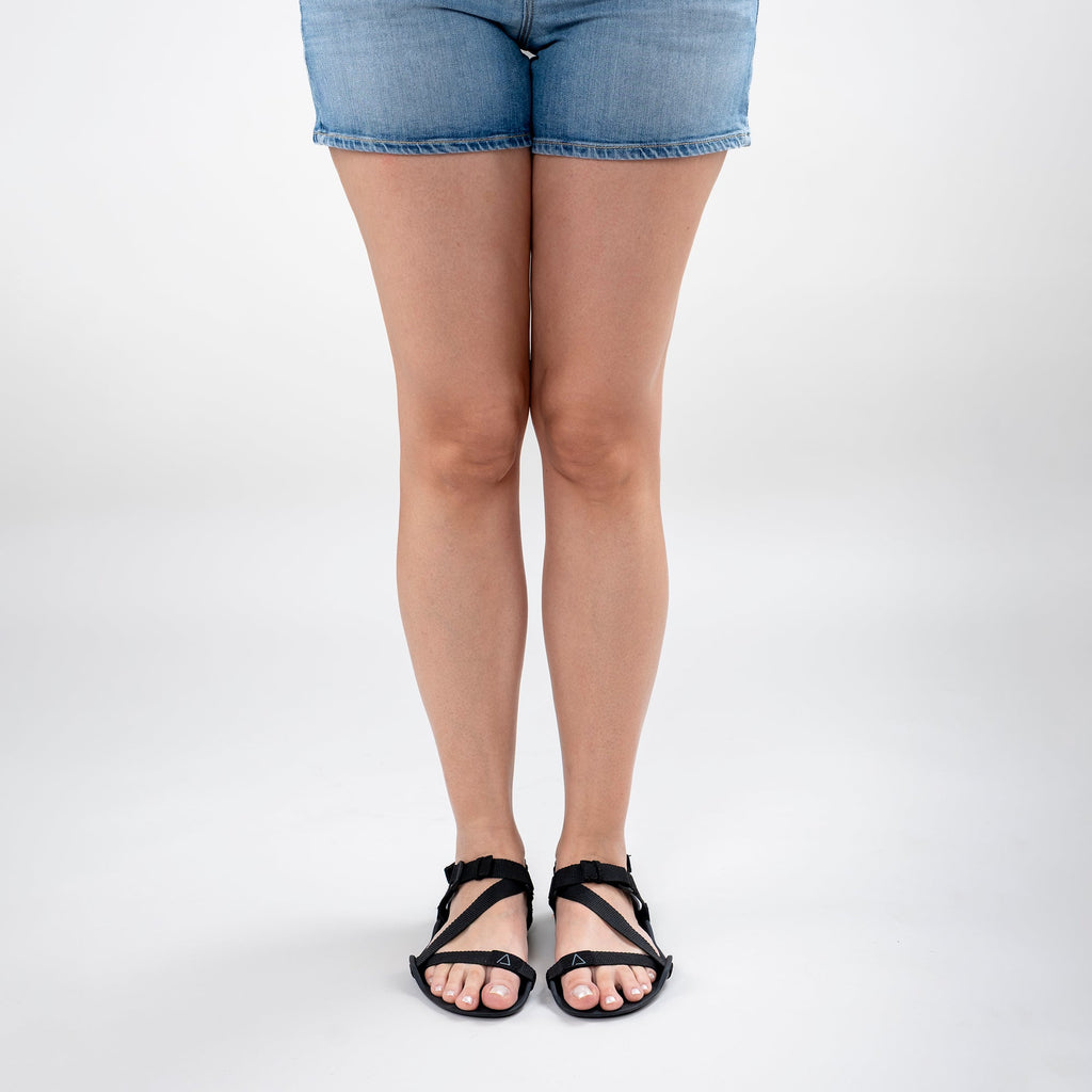 Women's Black Terra Barefoot Sandals