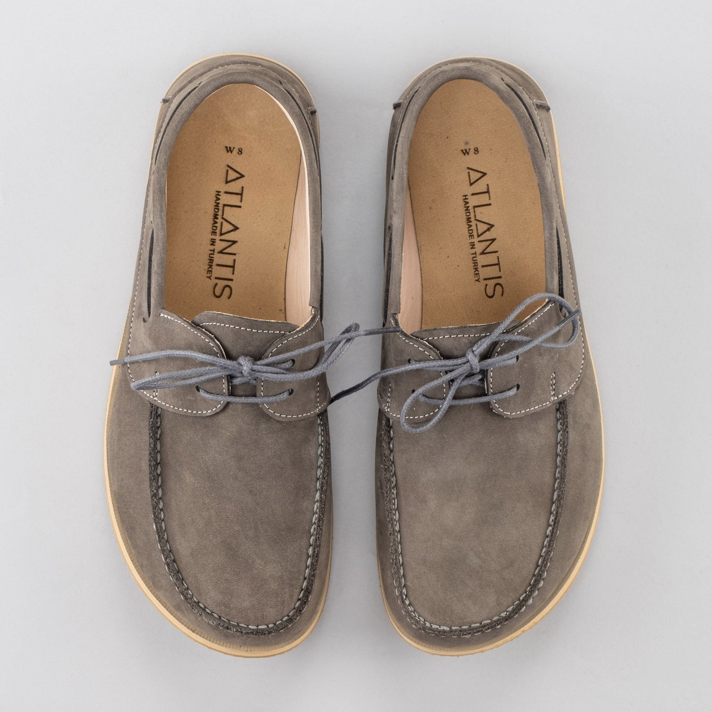Men's Gray Boat Shoes