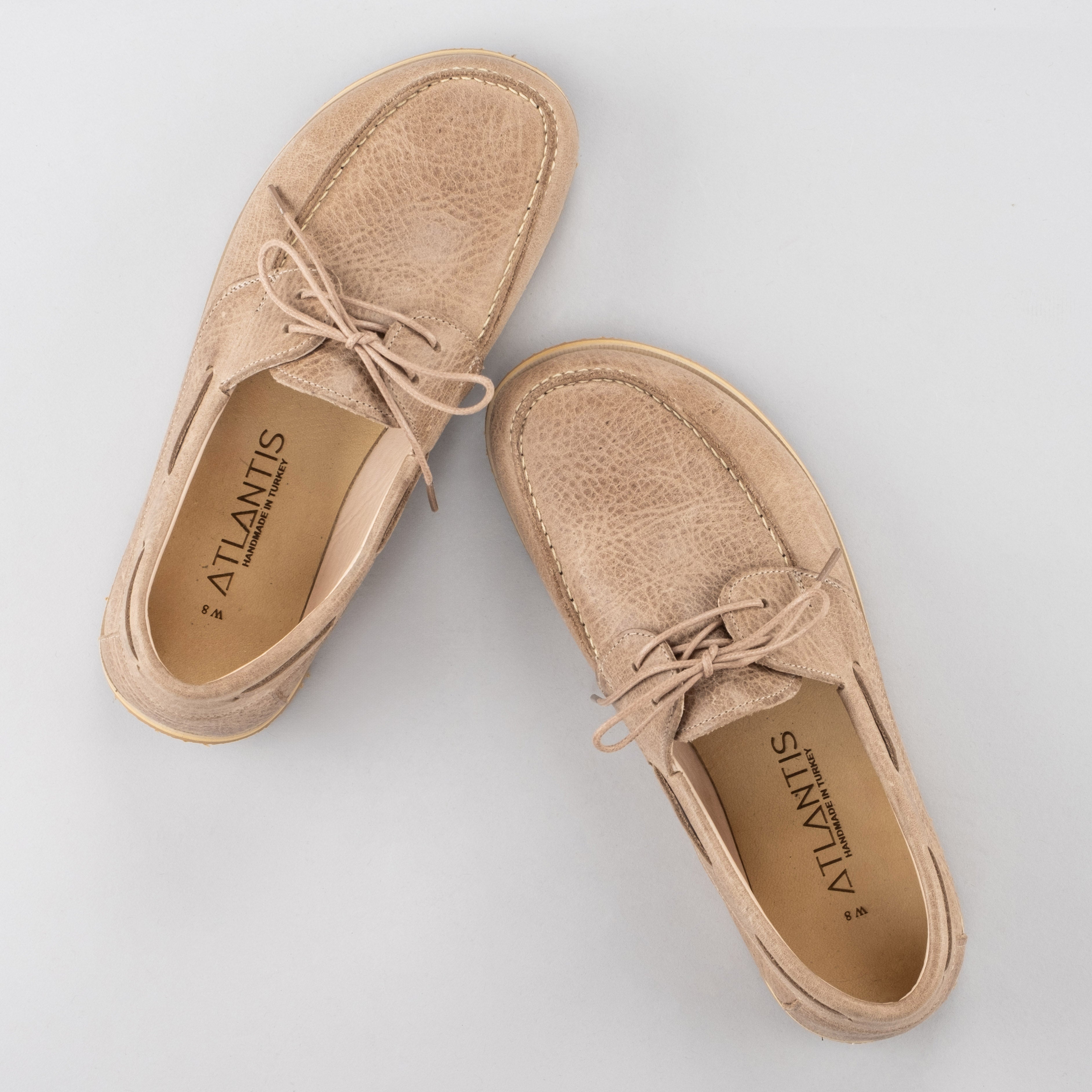 Women's Tan Boat Shoes