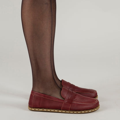 Women's Scarlet Penny Loafers