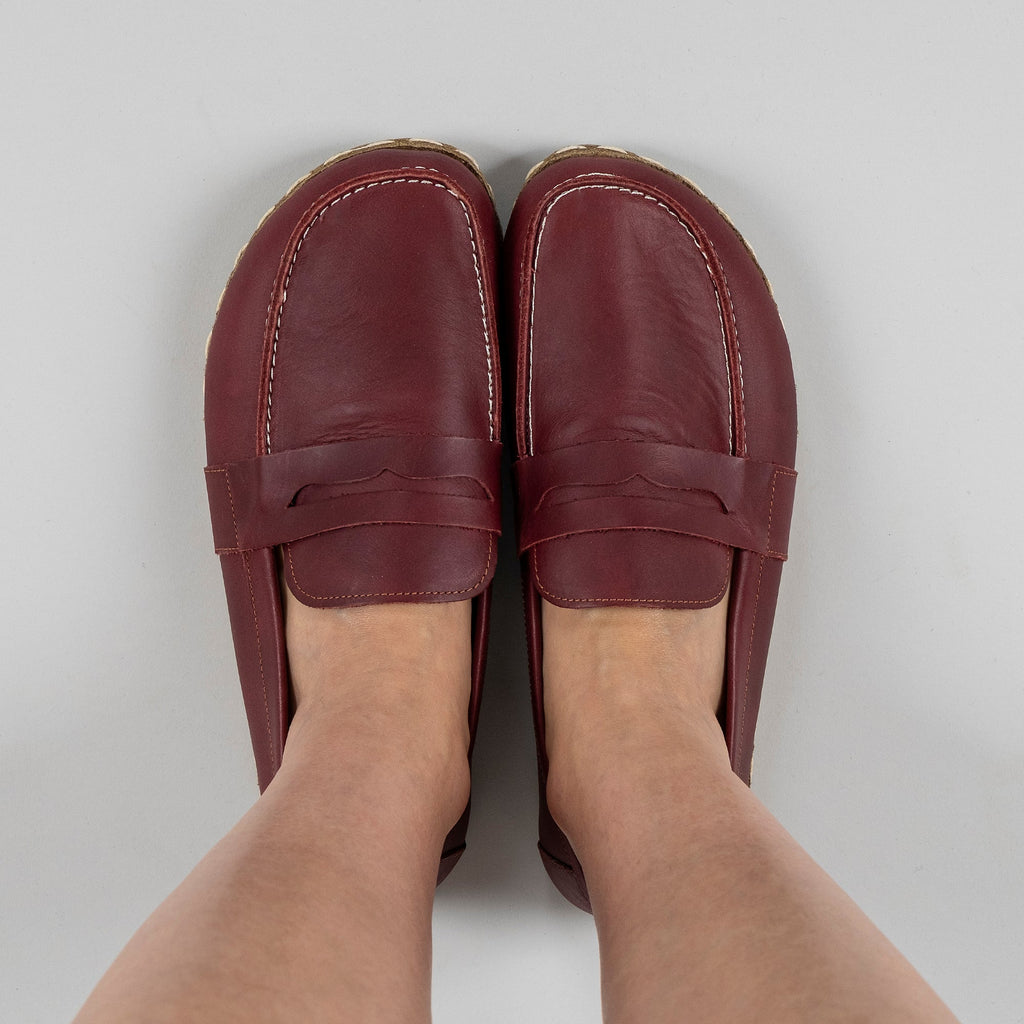 Women's Scarlet Penny Loafers