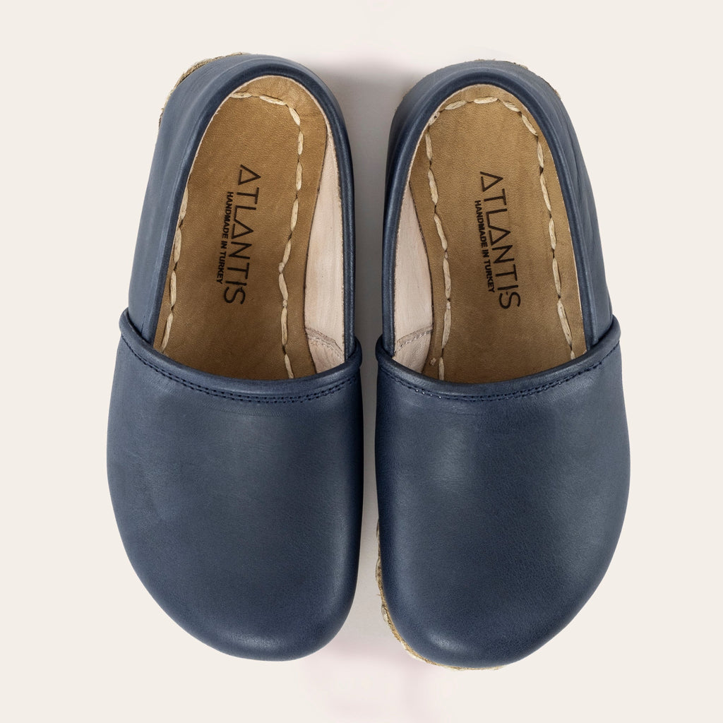 Kid's Blue Barefoot Loafers