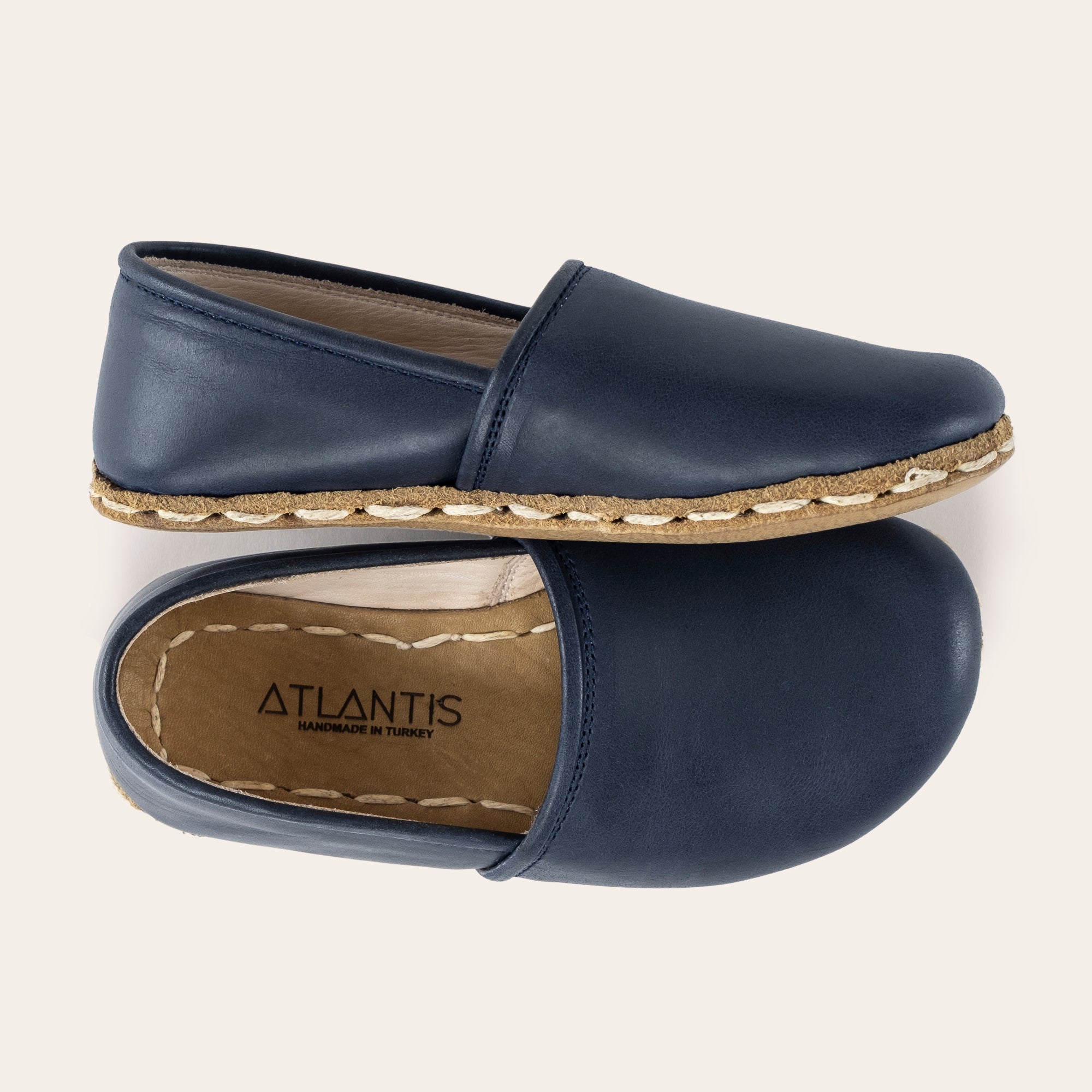 Kid's Blue Barefoot Loafers
