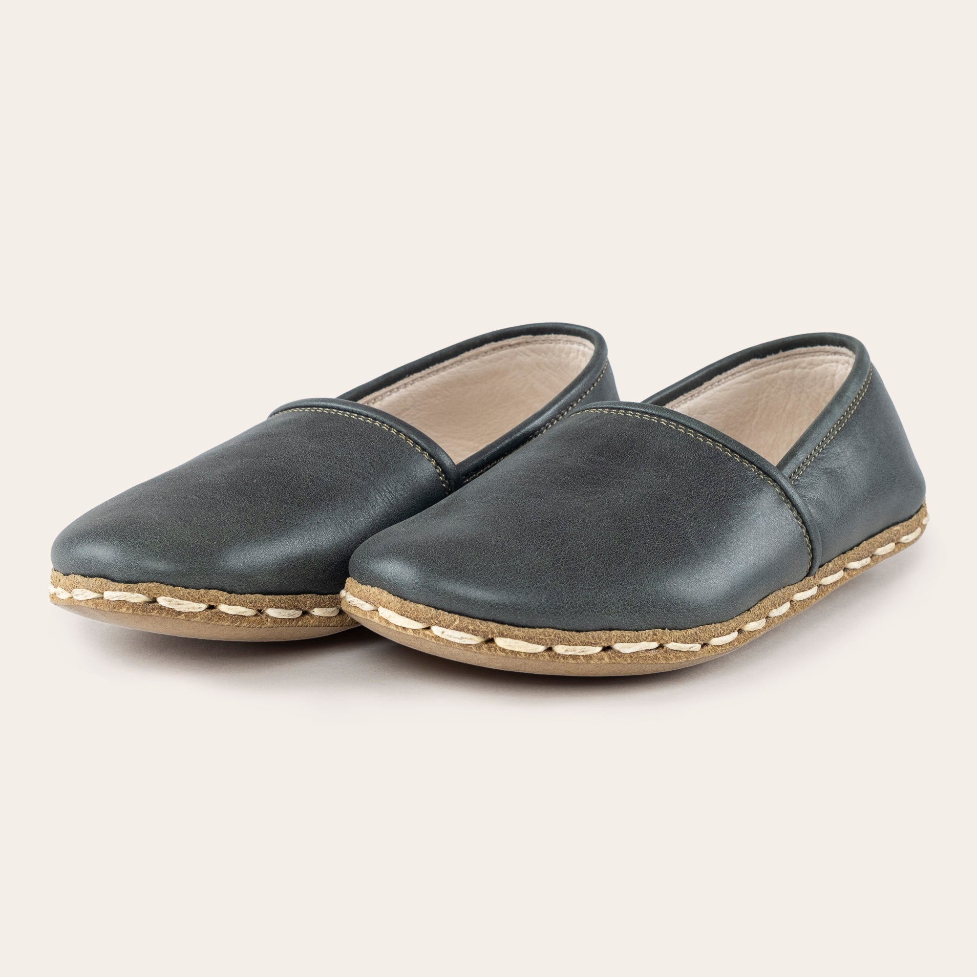 Kid's Green Barefoot Loafers