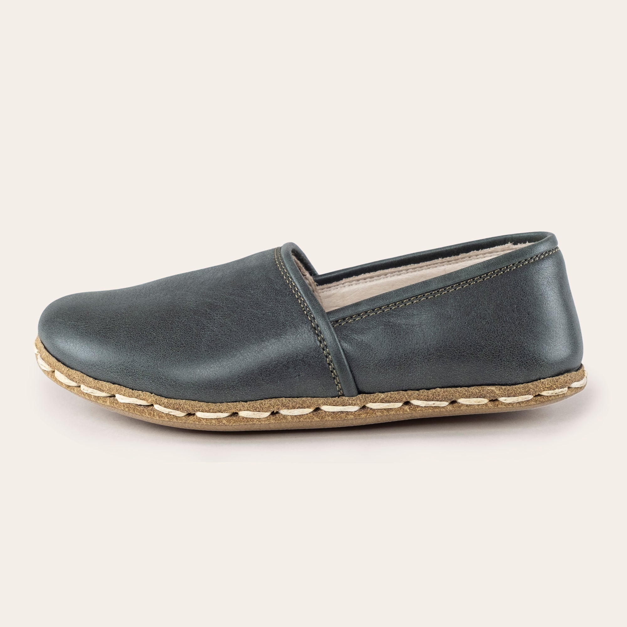 Kid's Green Barefoot Loafers