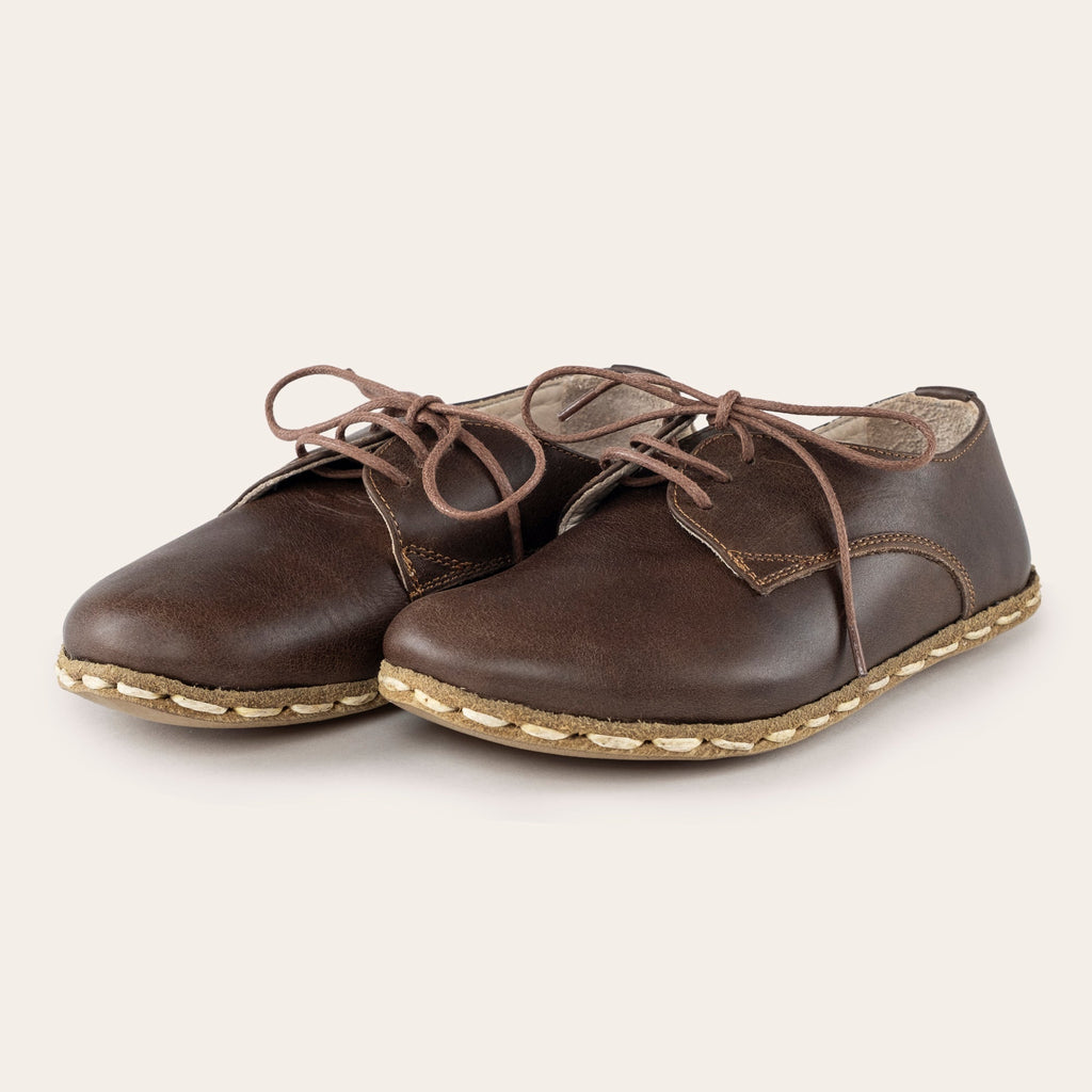 Kid's Coffee Barefoot Oxfords