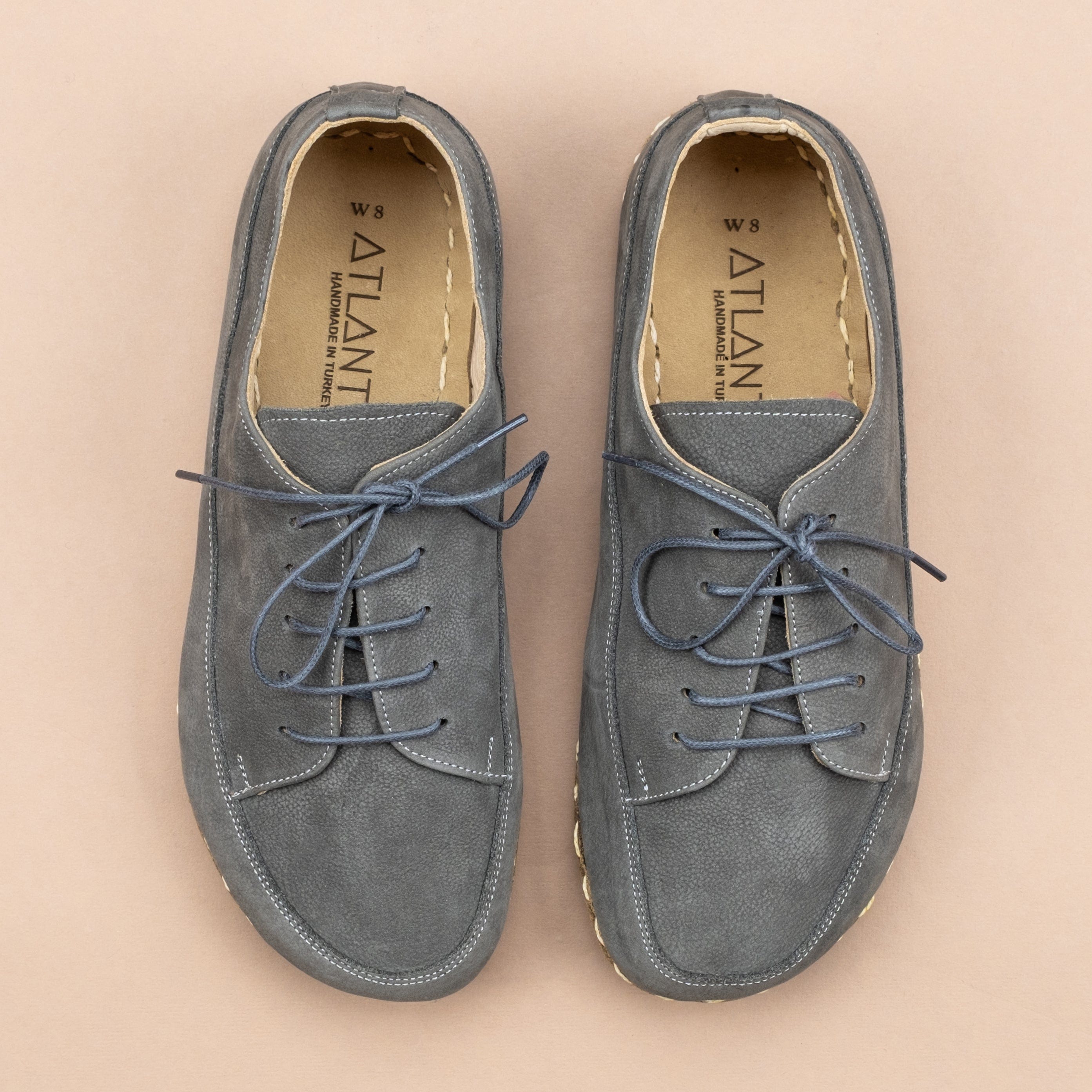 Women's Gray Barefoot Sneakers