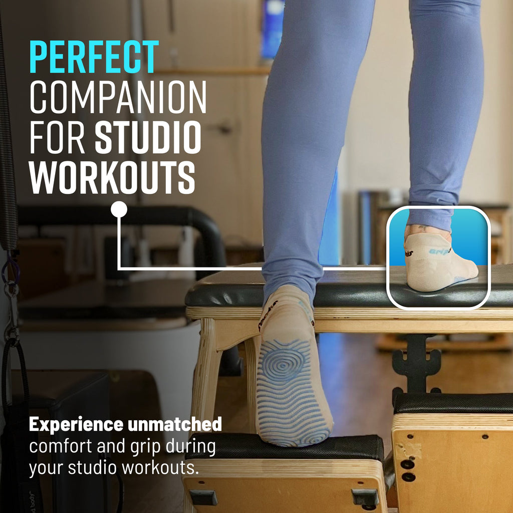 GripSocks for Pilates - Beige