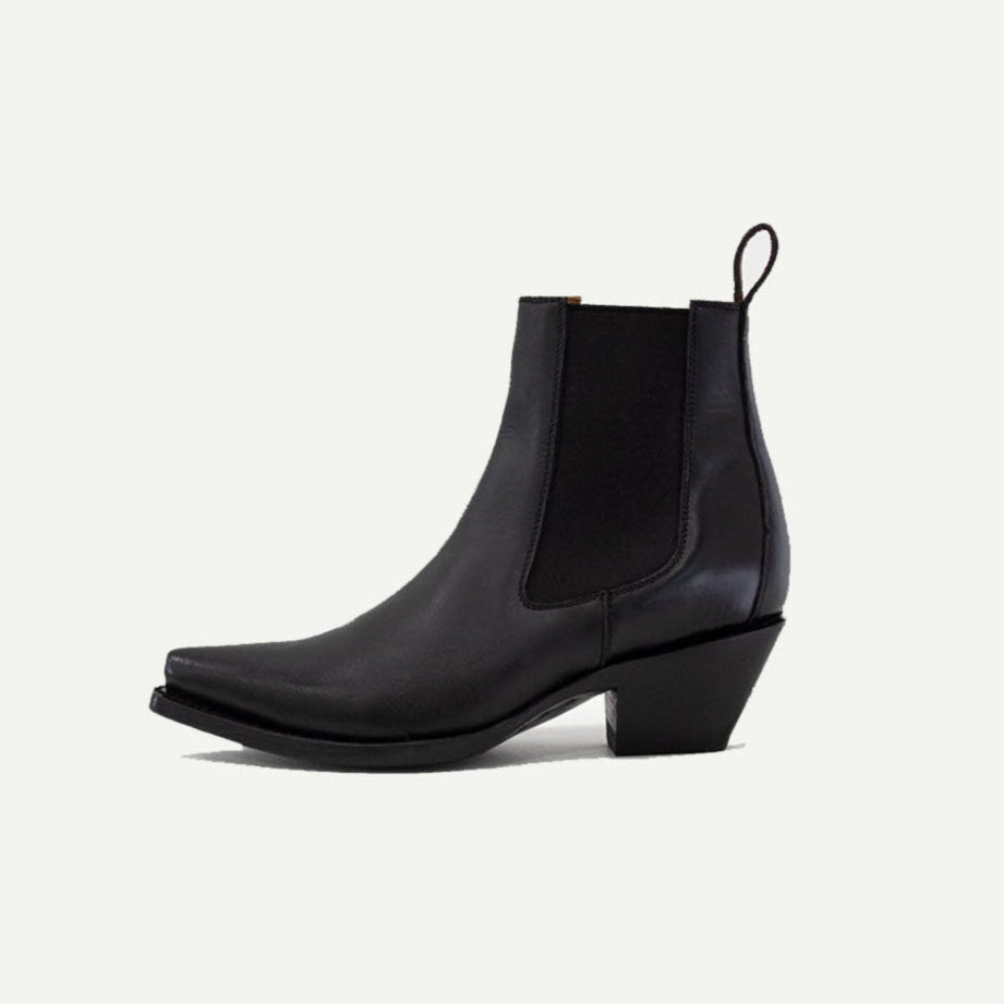 The Sandra Boot in Matte Black