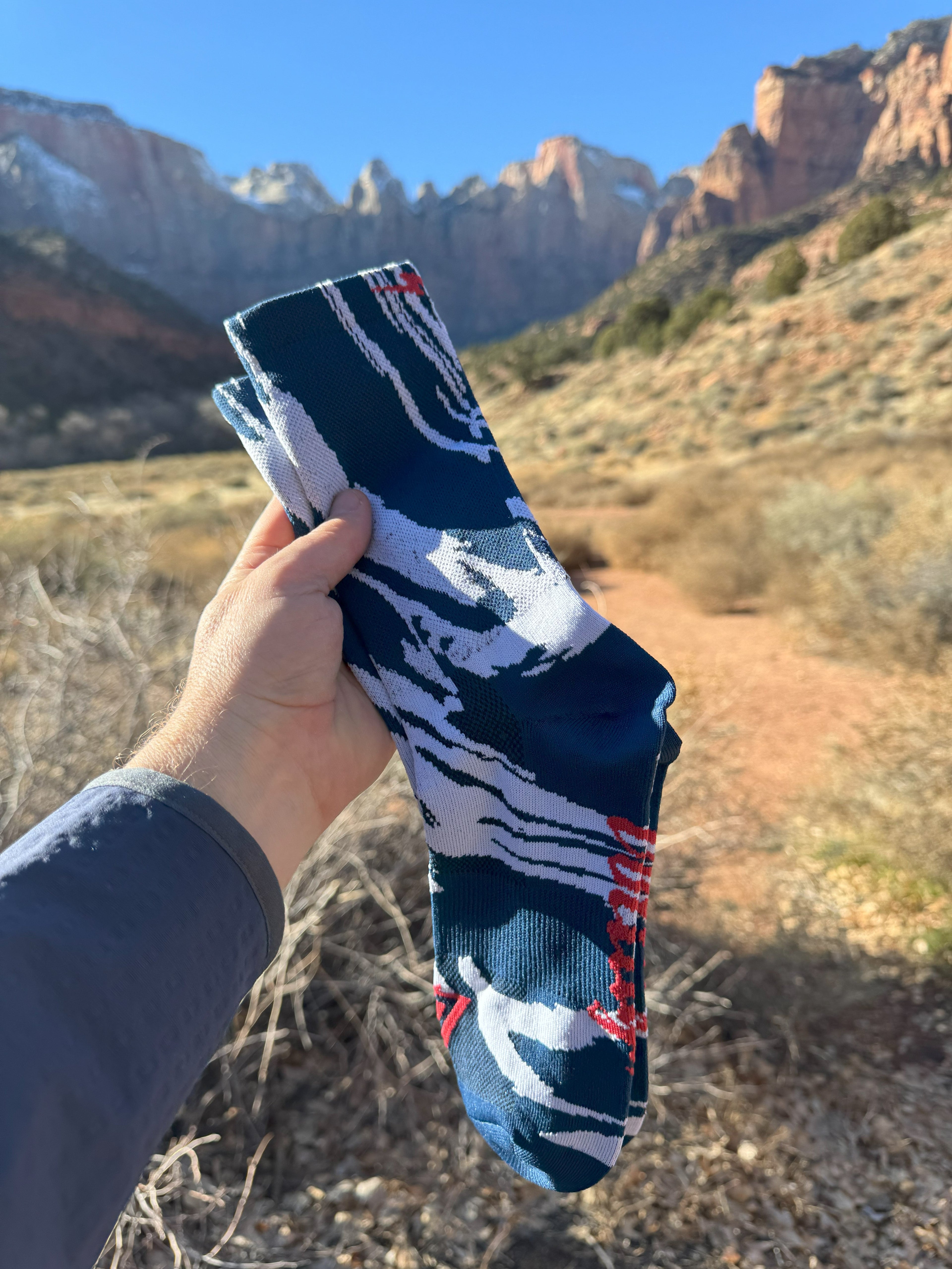 Blue Cheese KOM Cooling Socks