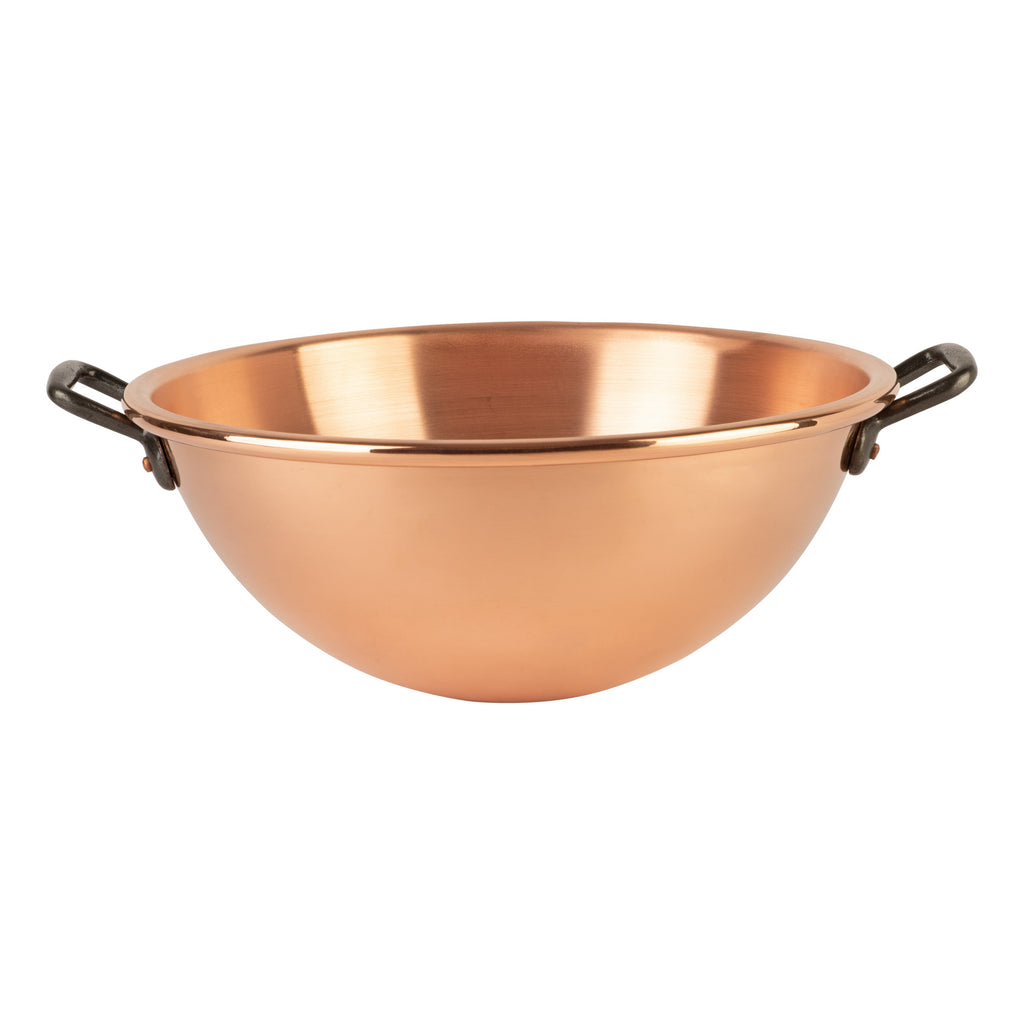 Pure copper whipping bowl, 6.3 qt