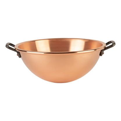 Pure copper whipping bowl, 6.3 qt
