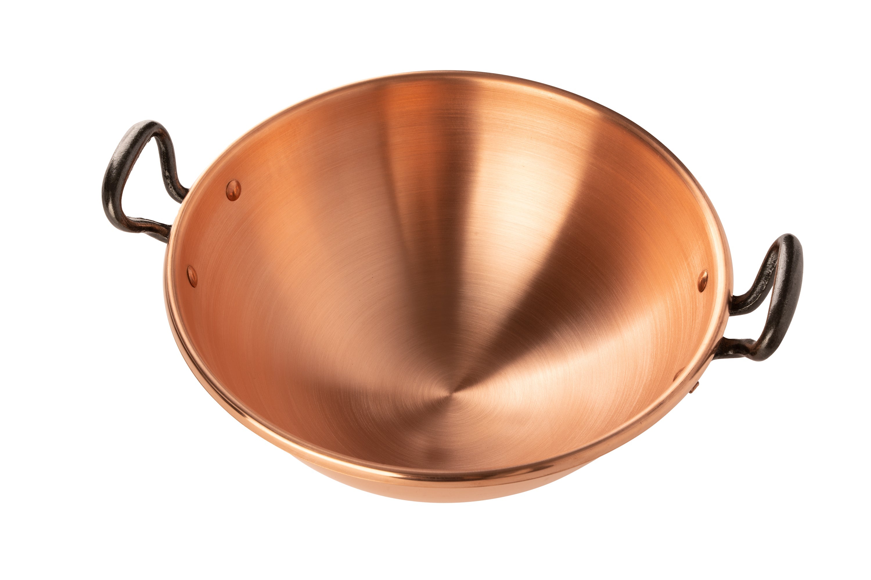 Pure copper whipping bowl, 3.2 qt
