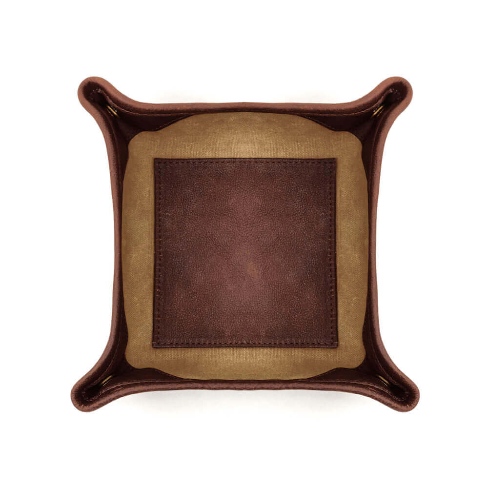 Campaign Waxed Canvas Desk Caddy