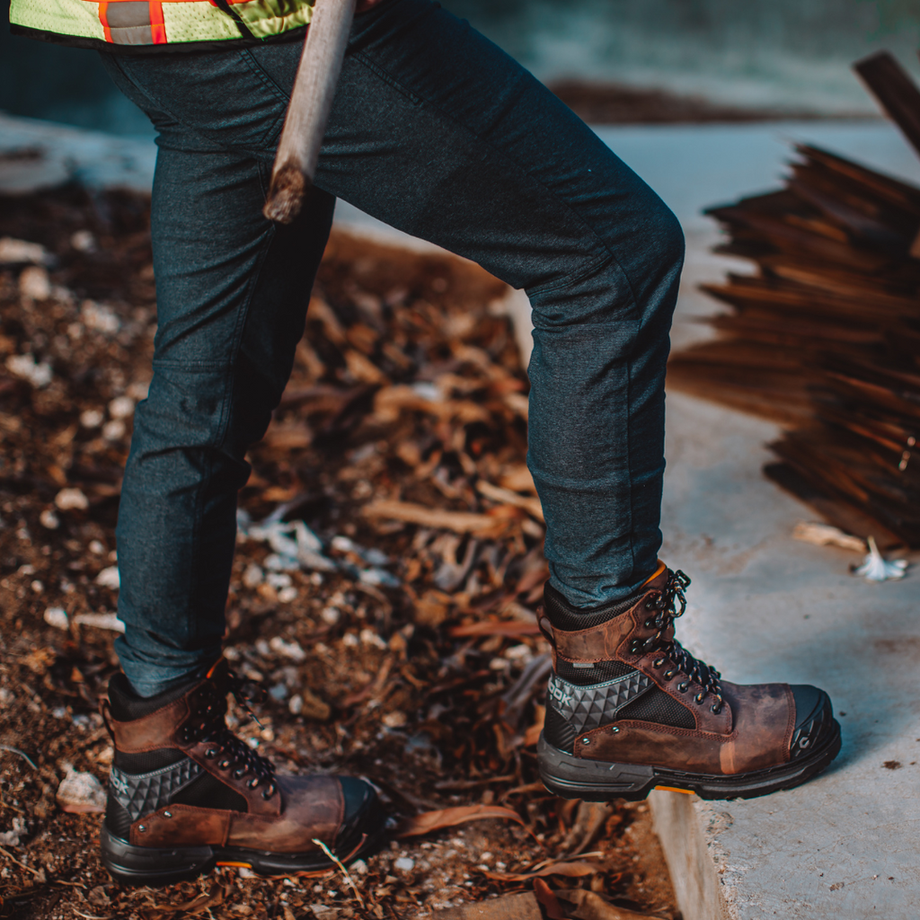 Pallet Jack 8” Insulated Composite Toe Waterproof Work Boot – Brown