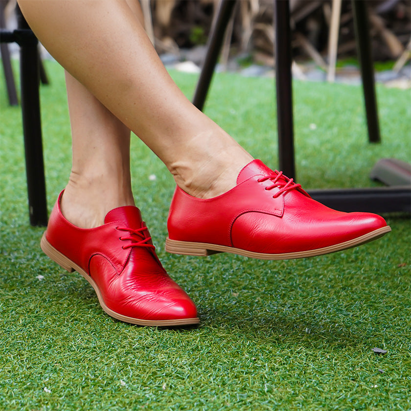 Imperial Red Oxfords