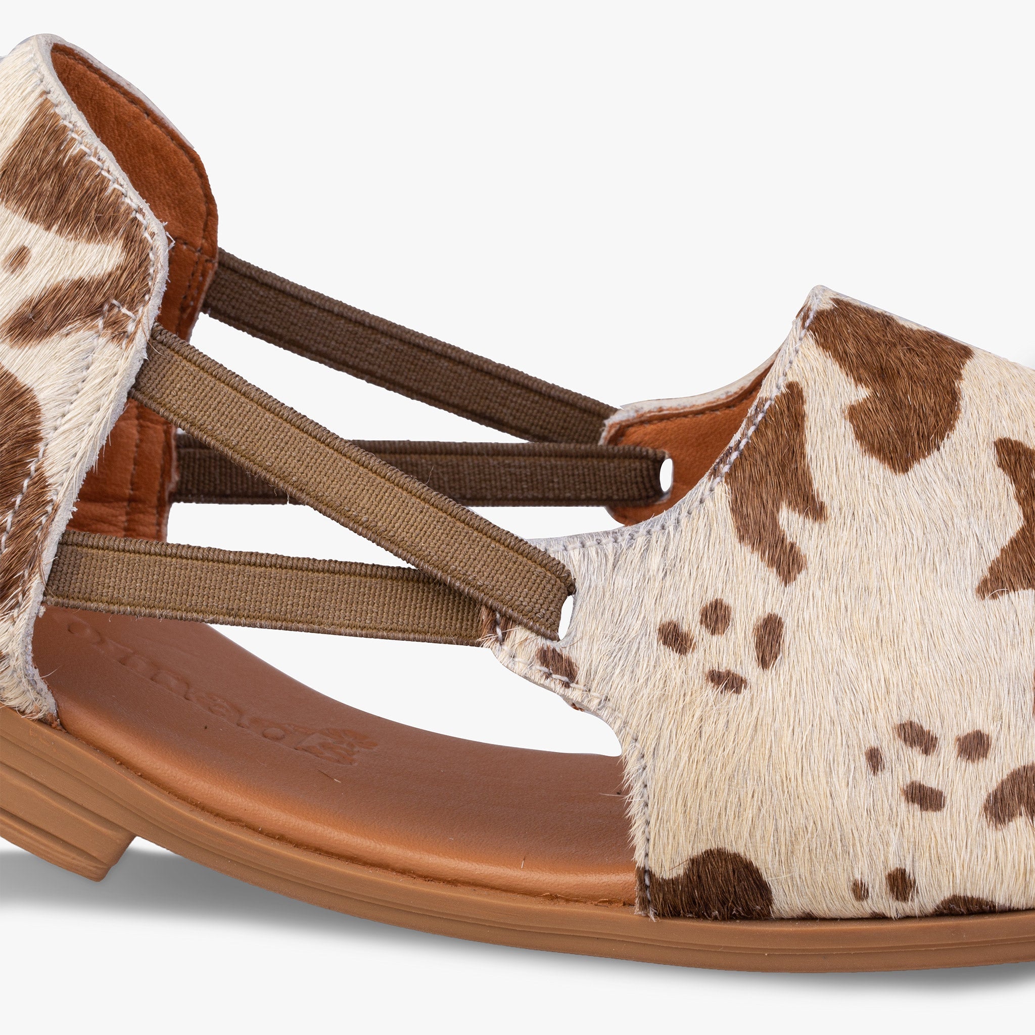 Spotted Luxe Peep Toes