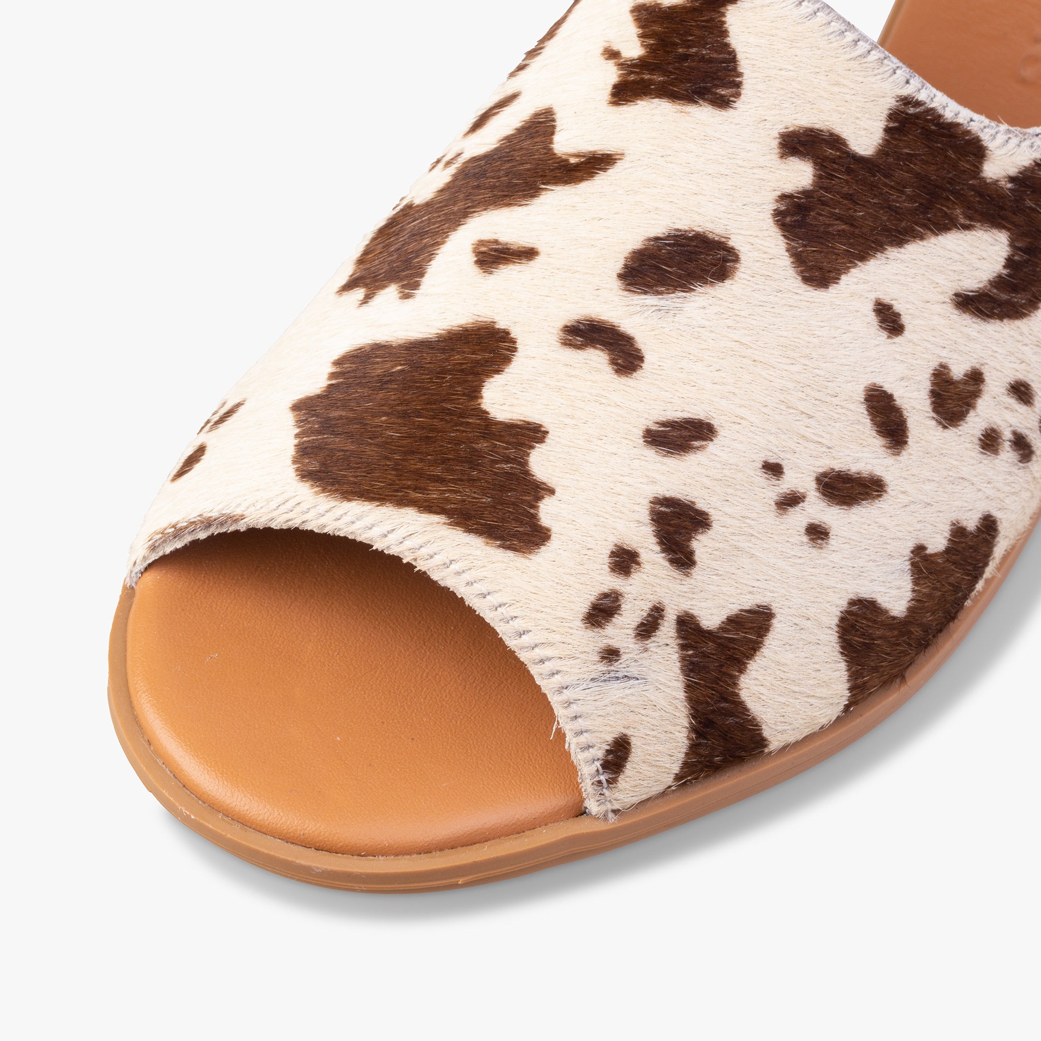 Spotted Luxe Peep Toes