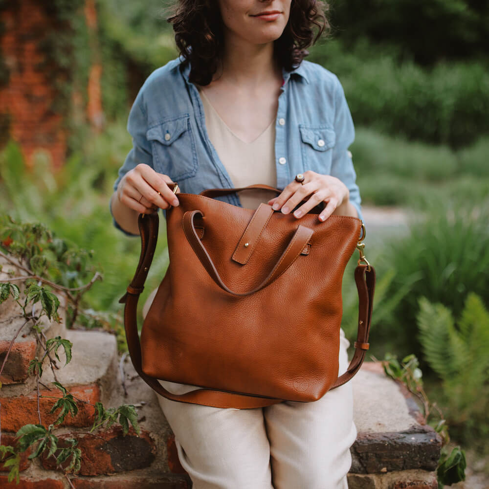 Craft & Forge Leather Tote
