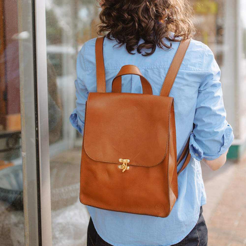 Craft & Forge Leather Backpack