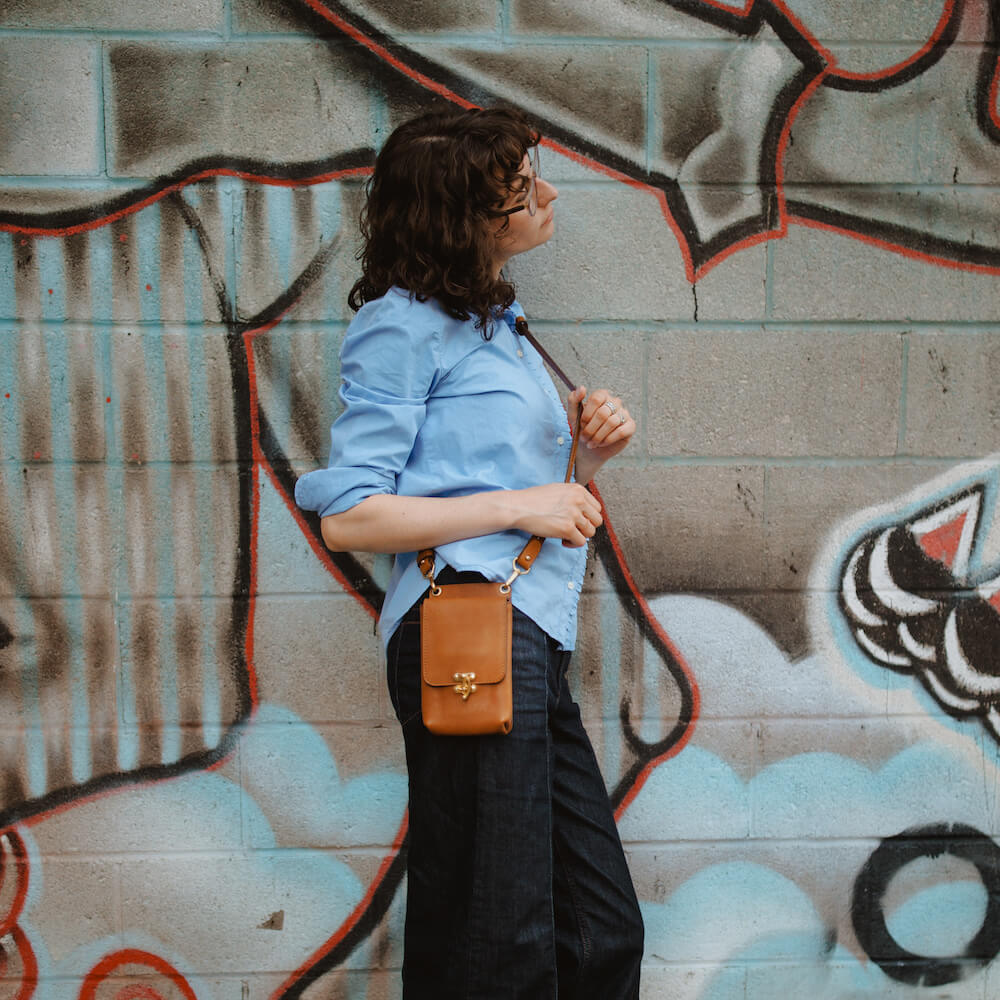 Craft & Forge Leather Phone Pouch