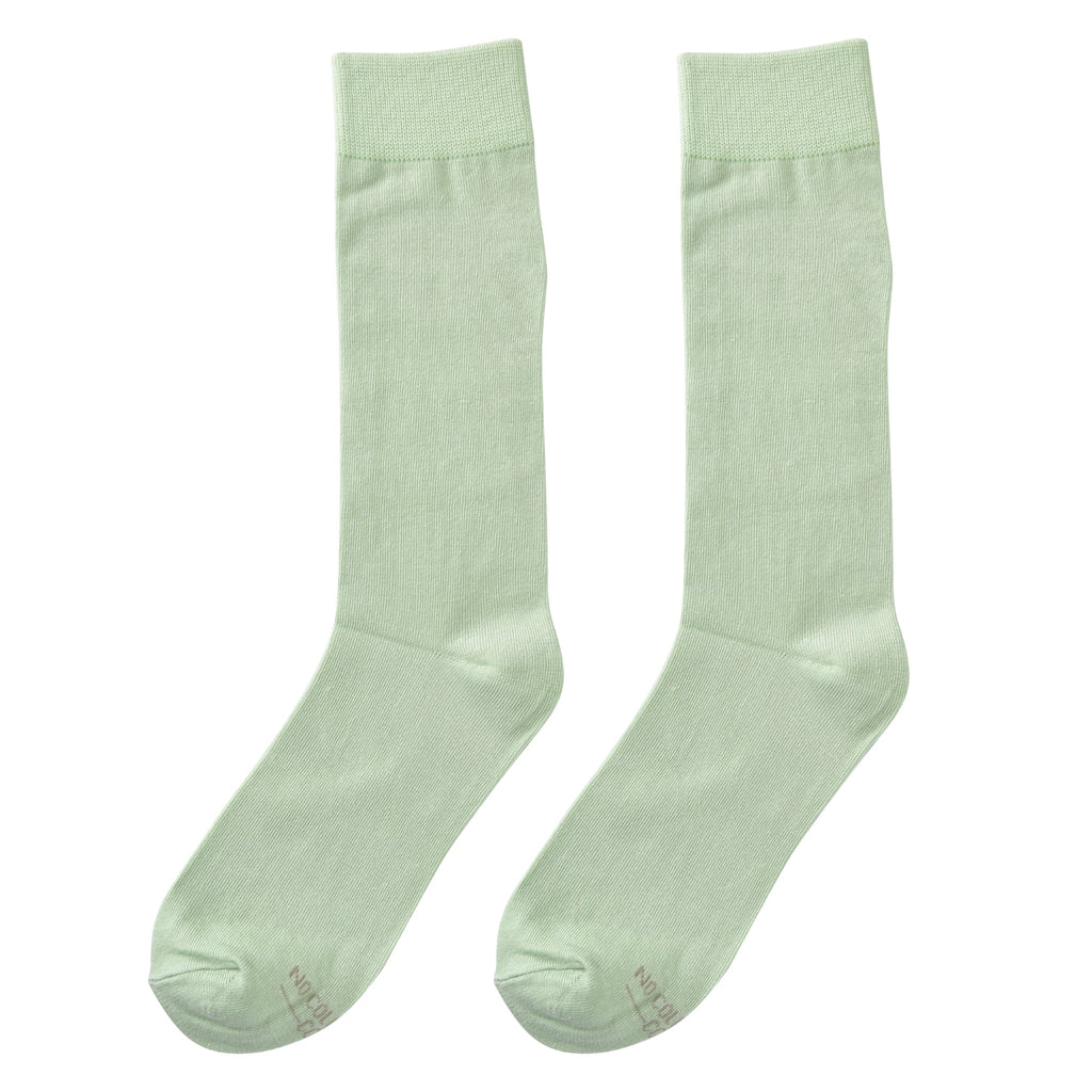 Solid Dusty Sage Socks