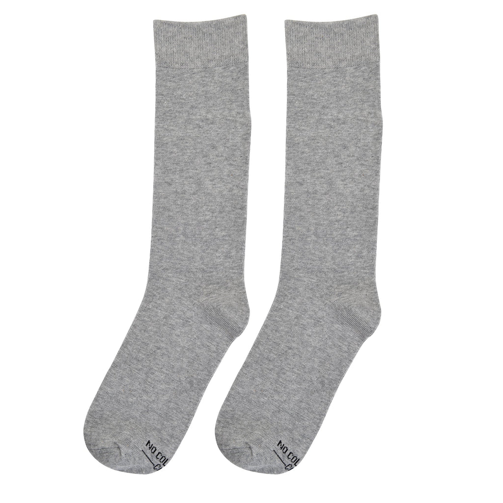 Solid Grey Socks