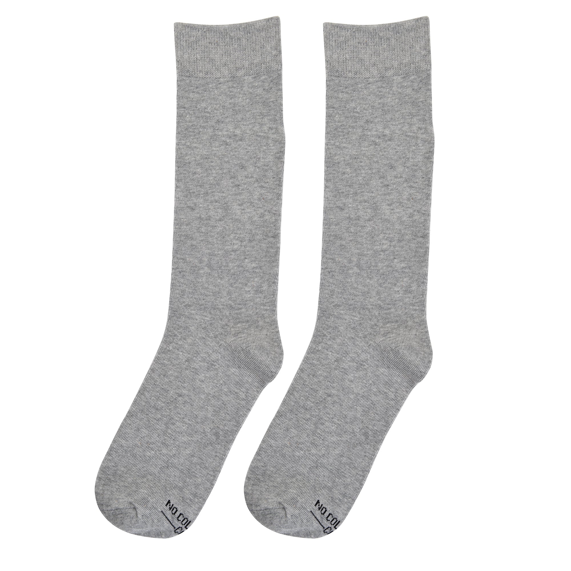 Solid Grey Socks