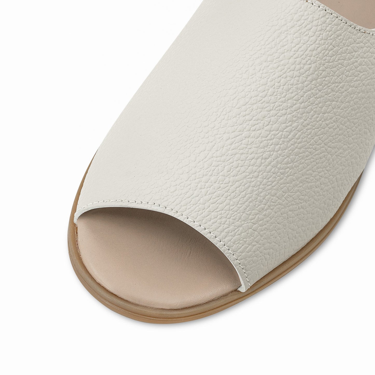 Dove Gray Peep Toes