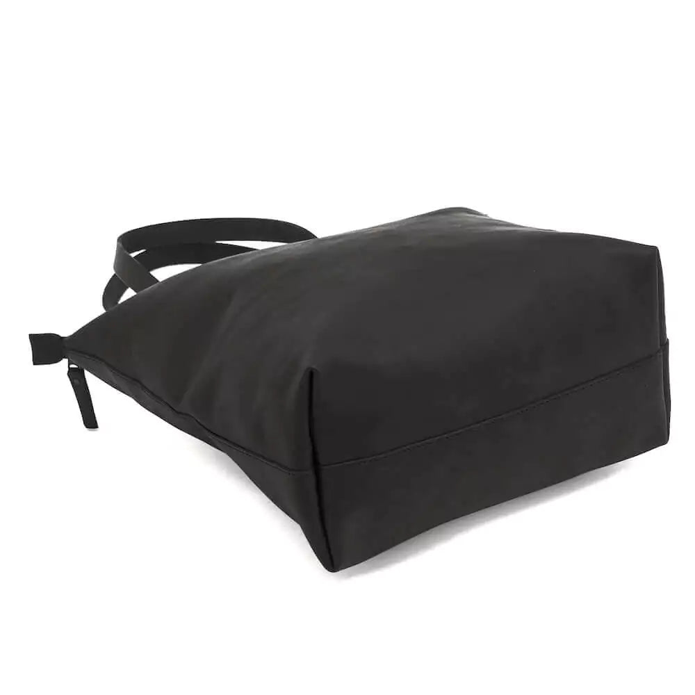 Eden LARGE Leather Tote Bag - Zippered