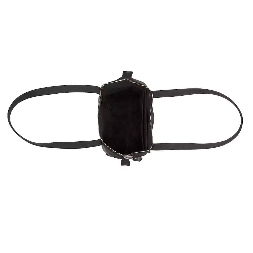 Eden SMALL Leather Tote Bag - Zippered