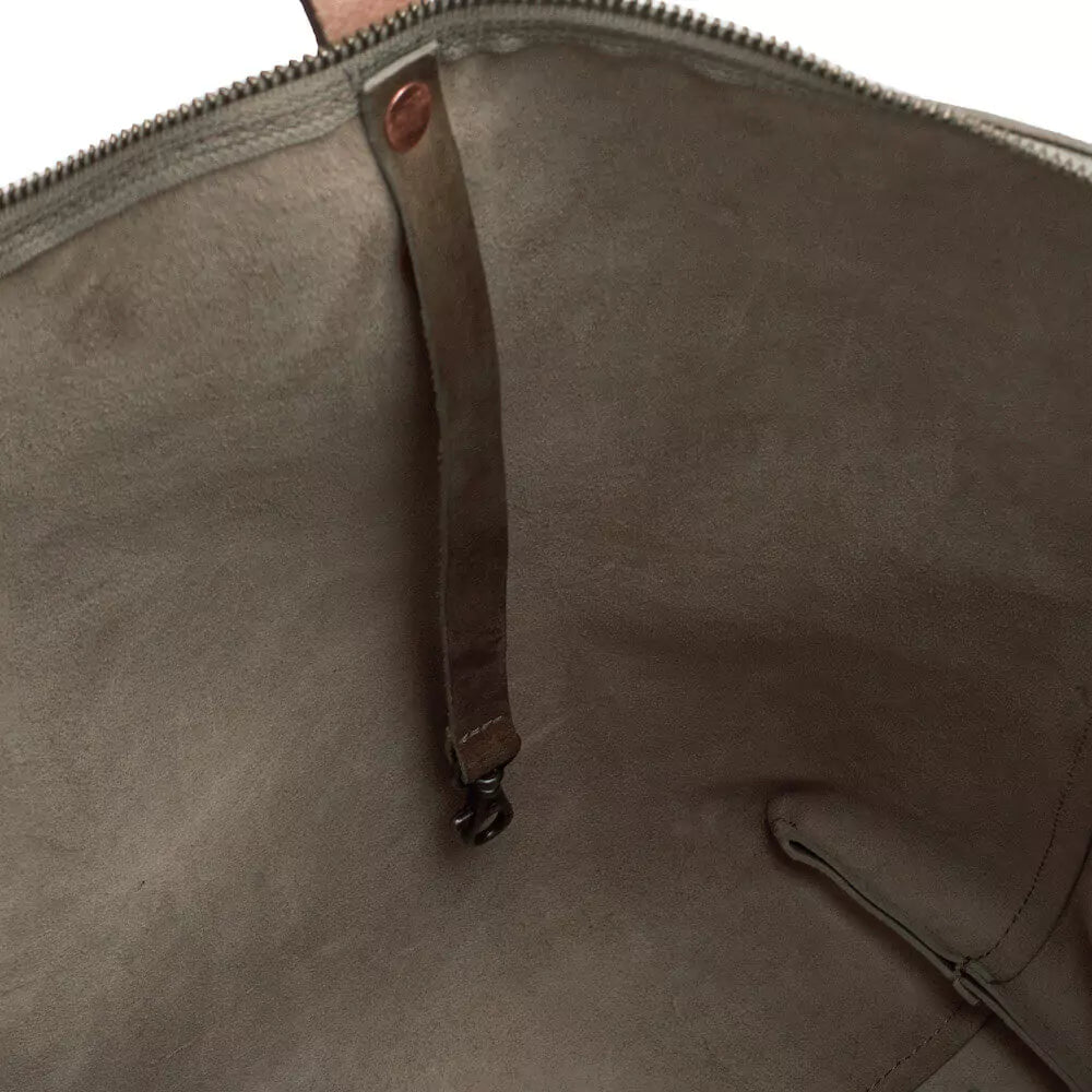 Eden LARGE Leather Tote Bag - Zippered