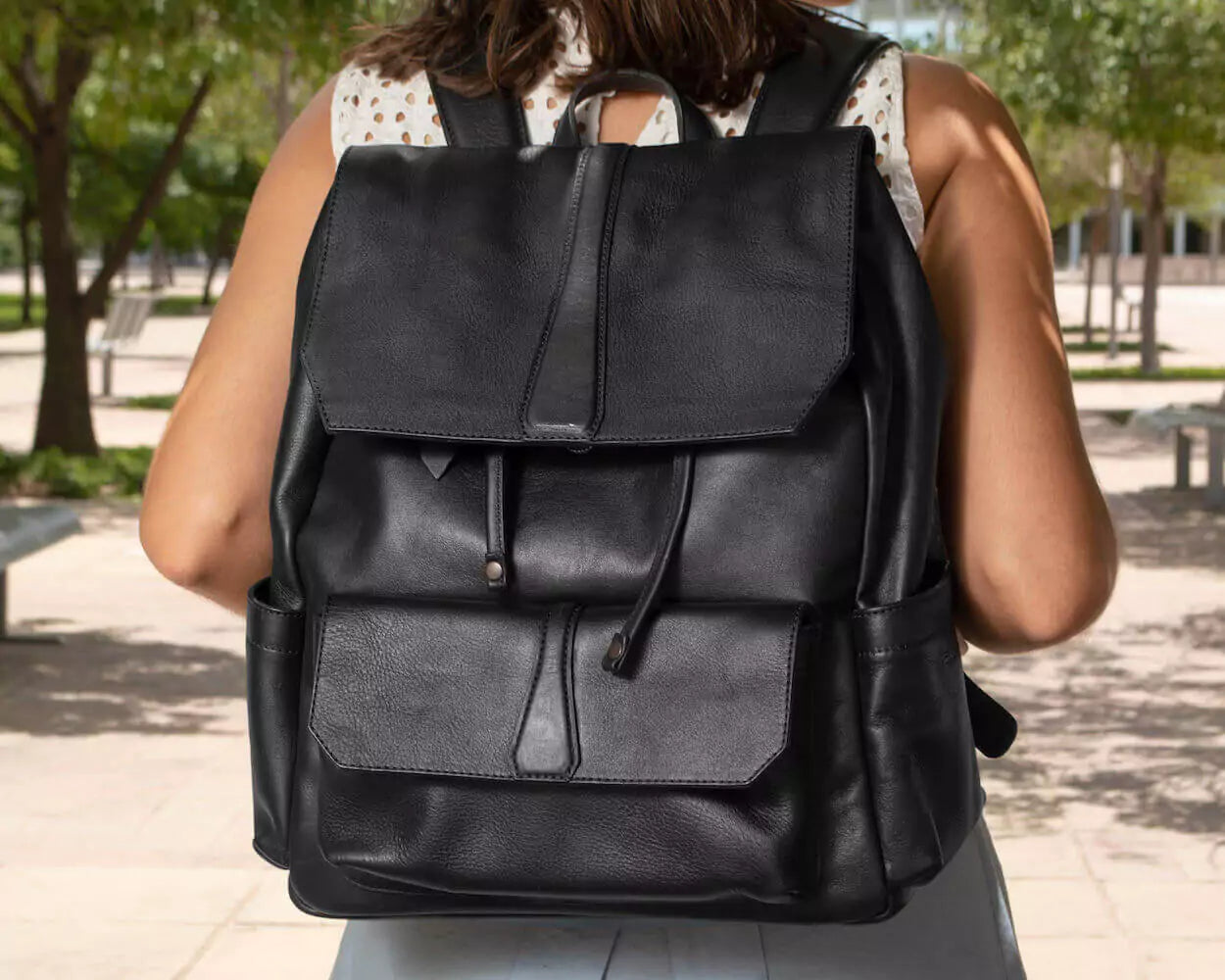 Ellington Leather Backpack