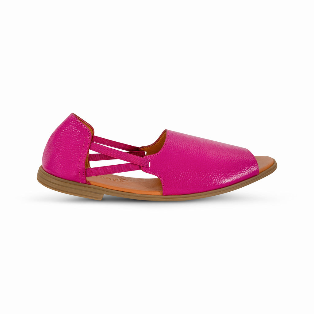 Royal Fuchsia Peep Toes