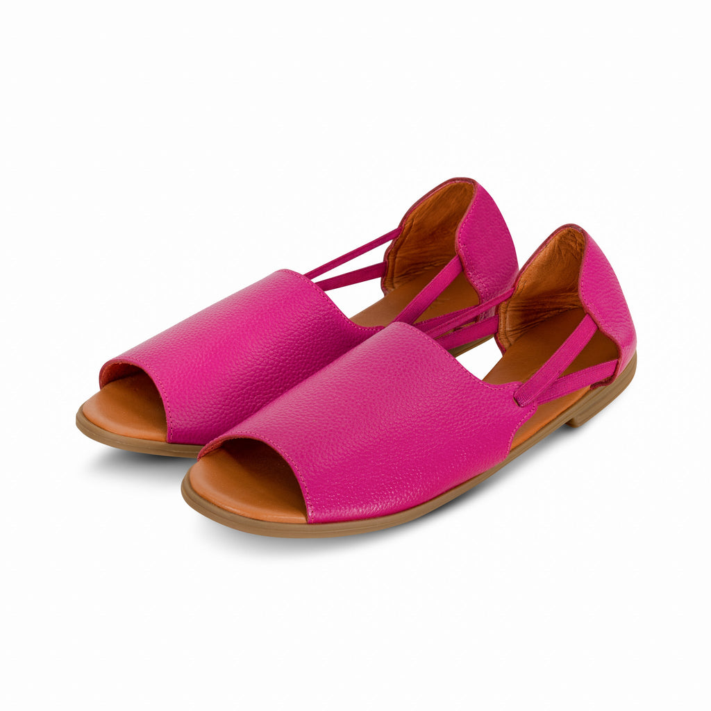 Royal Fuchsia Peep Toes