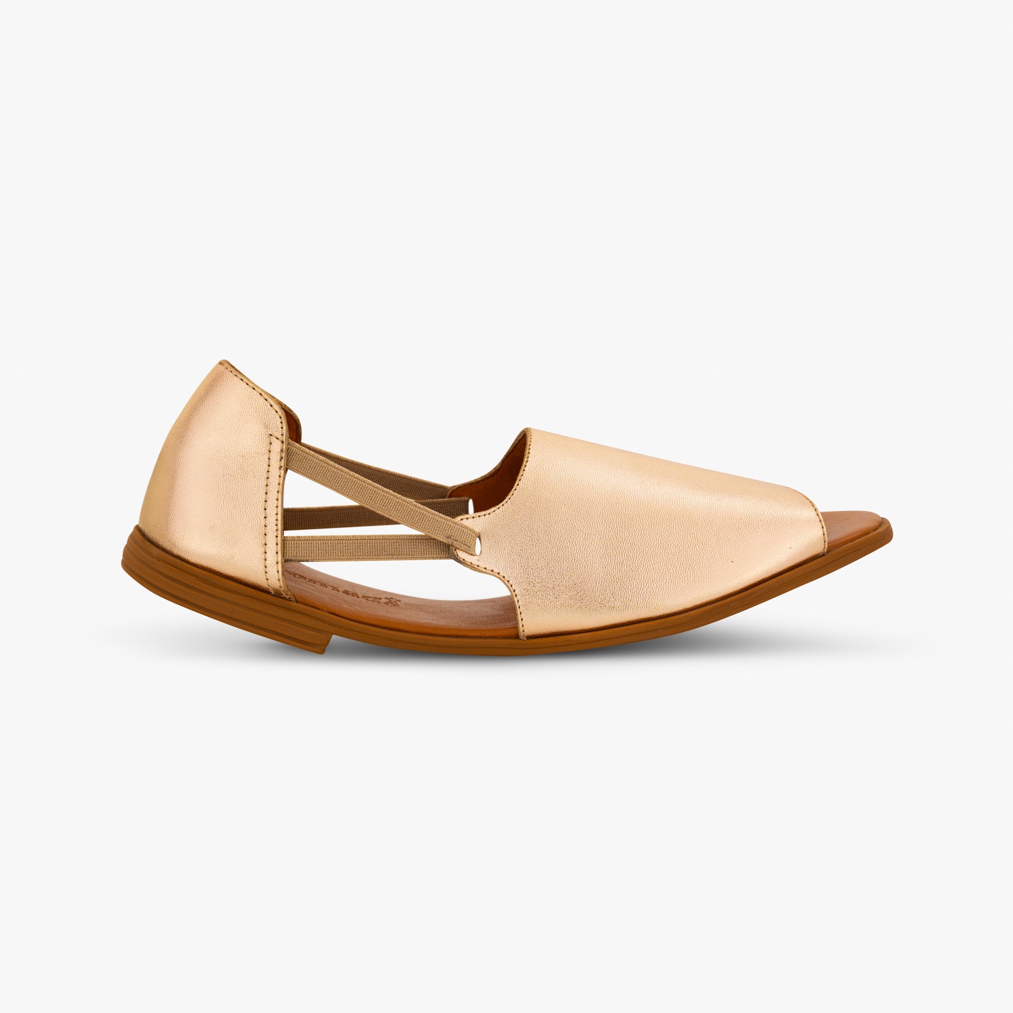 Golden Nectar Peep Toes