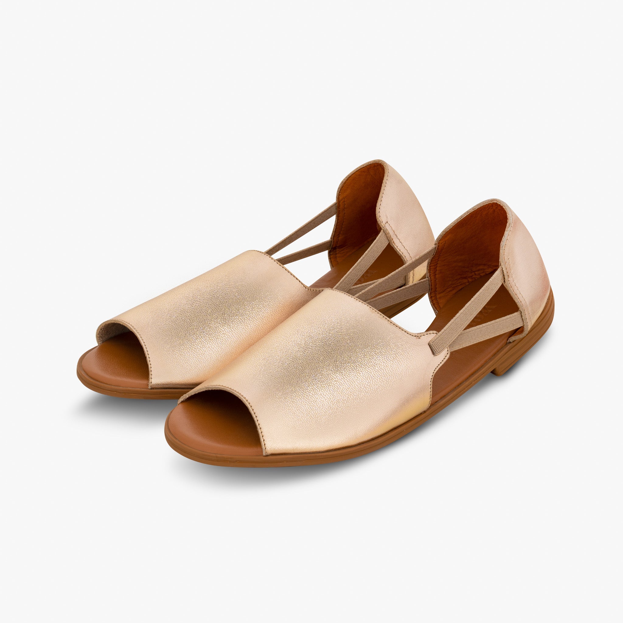 Golden Nectar Peep Toes