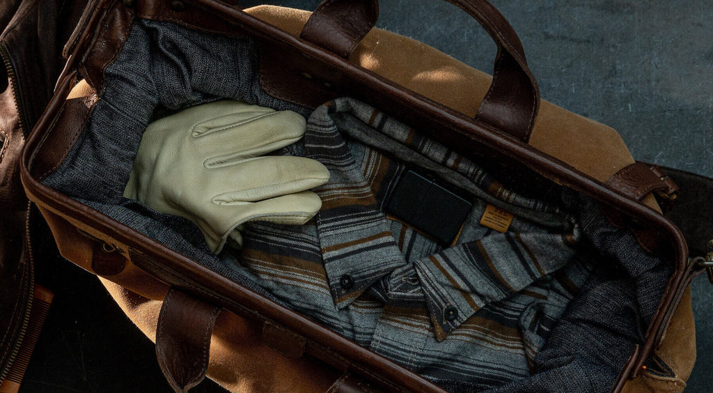 Heritage Waxed Canvas Lineman Duffle Bag