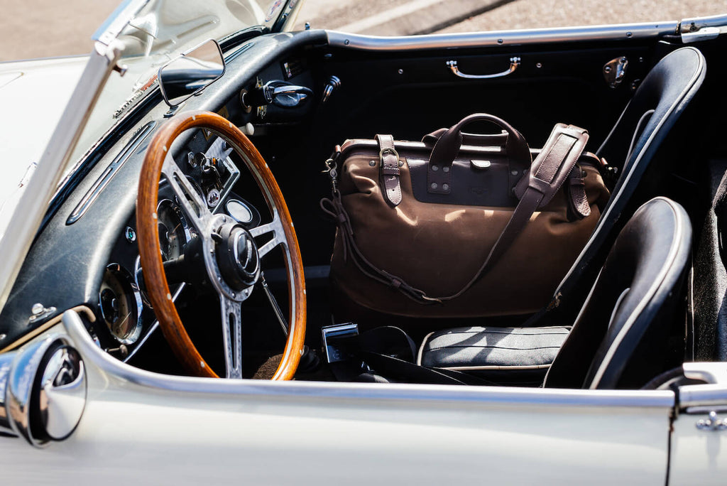 Heritage Waxed Canvas Lineman Duffle Bag