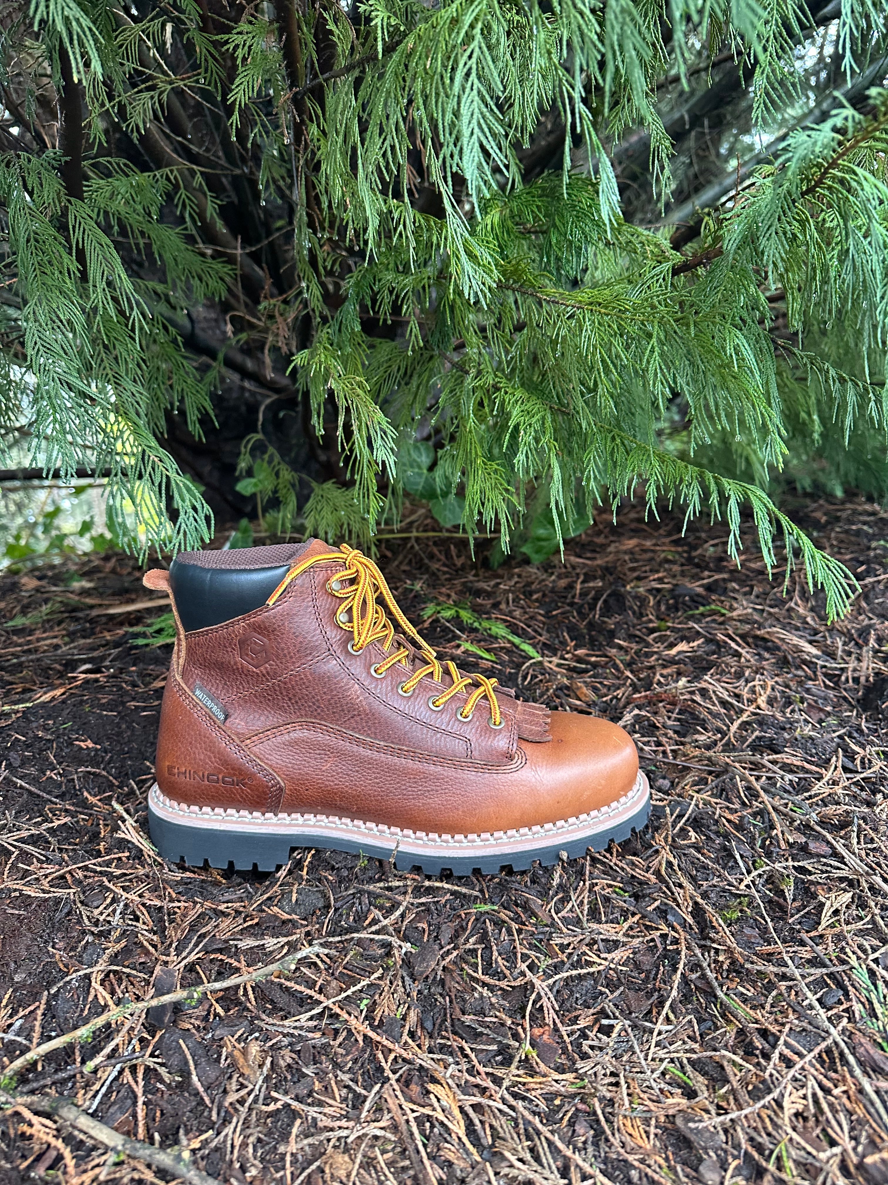 Logger 6” Men’s Waterproof Work Boot - Brown