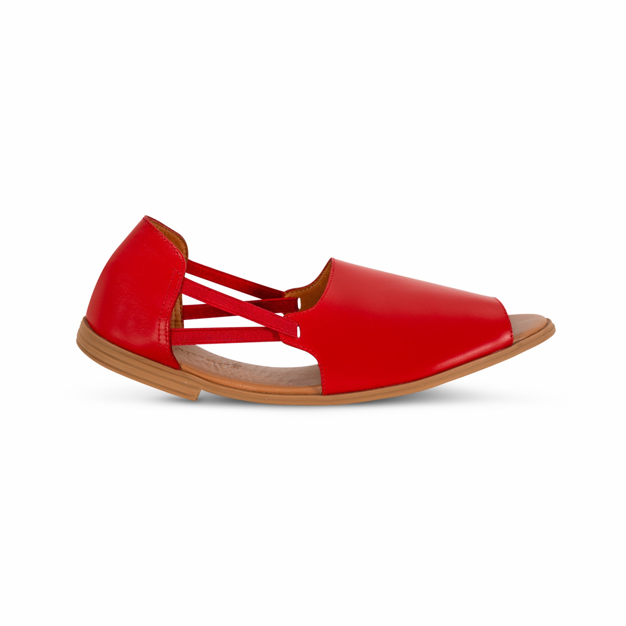 Imperial Red Peep Toes