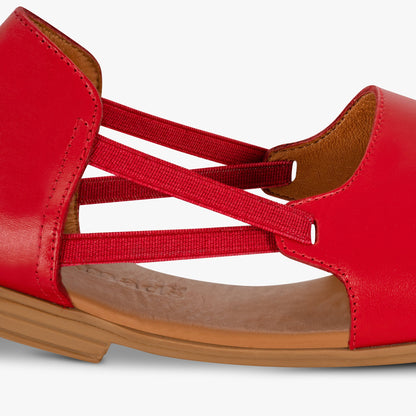 Imperial Red Peep Toes