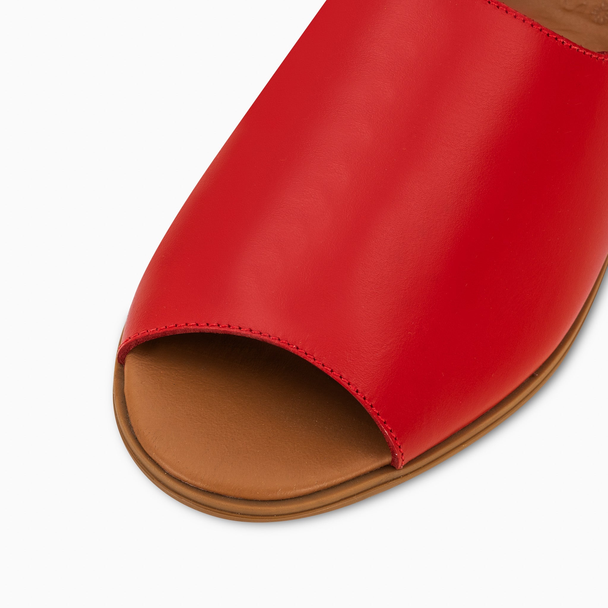 Imperial Red Peep Toes